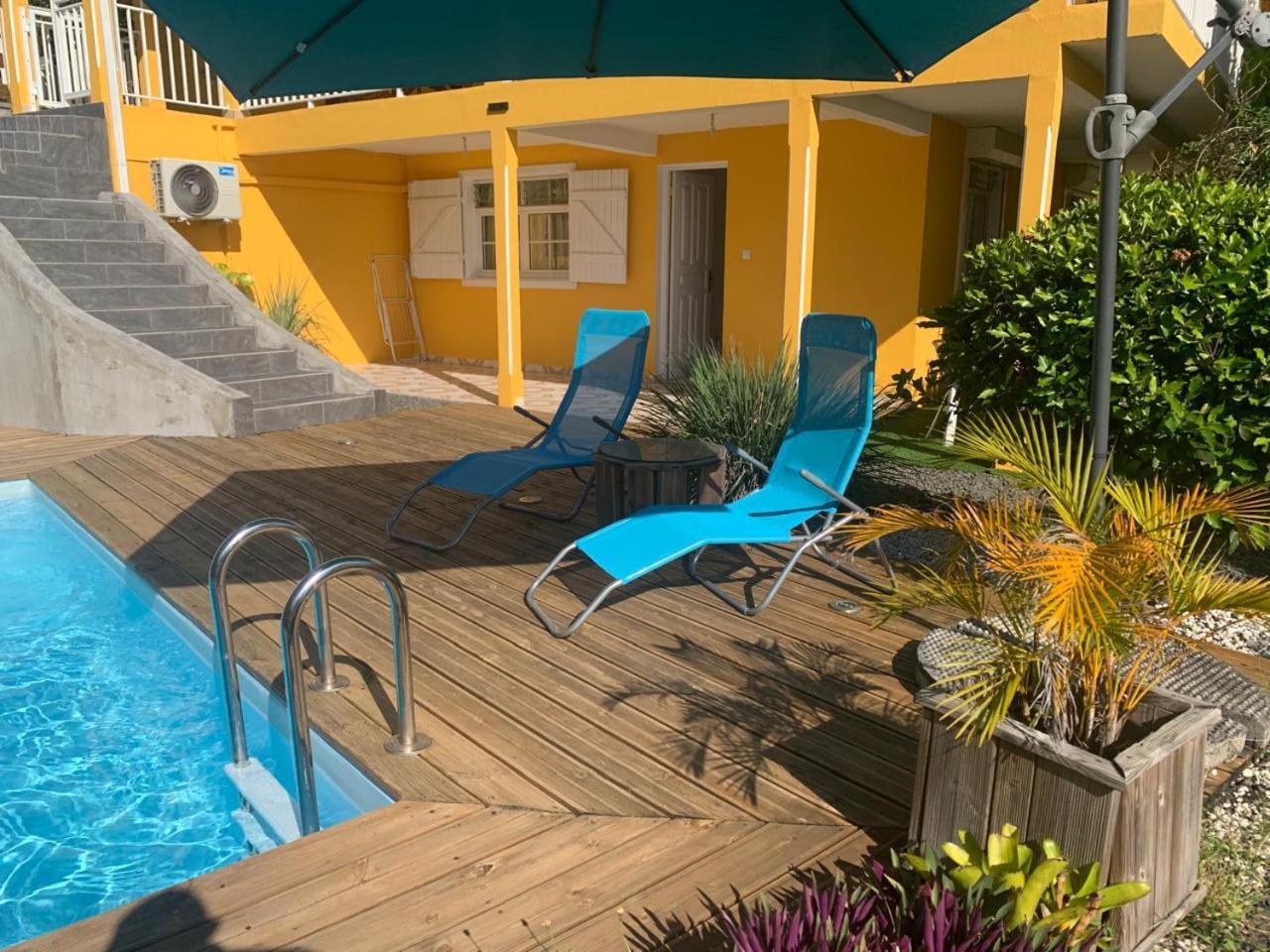 Bas De Villa De 3 Chambres Et Spa Vieux Habitants Bagian luar foto
