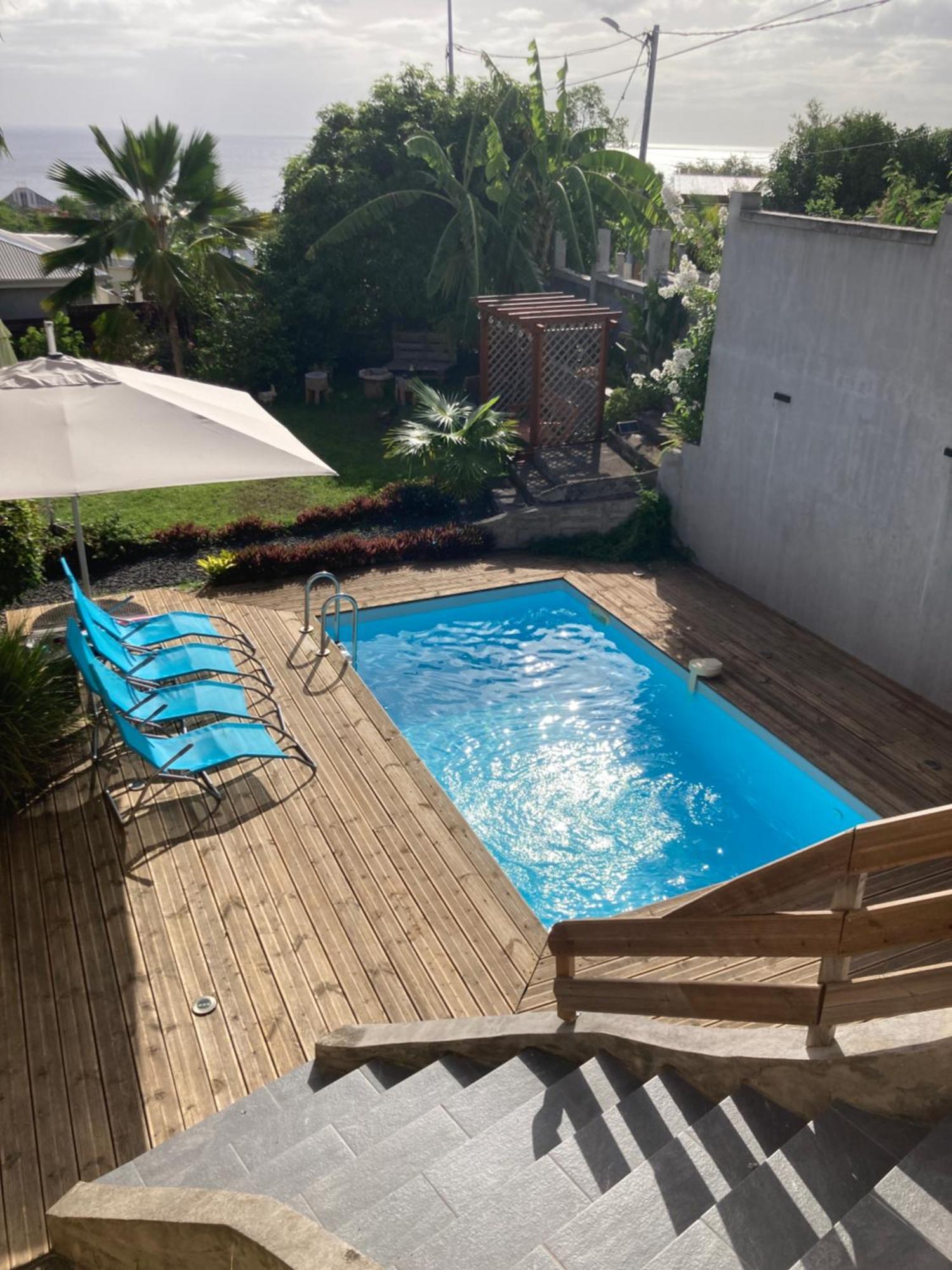 Bas De Villa De 3 Chambres Et Spa Vieux Habitants Bagian luar foto