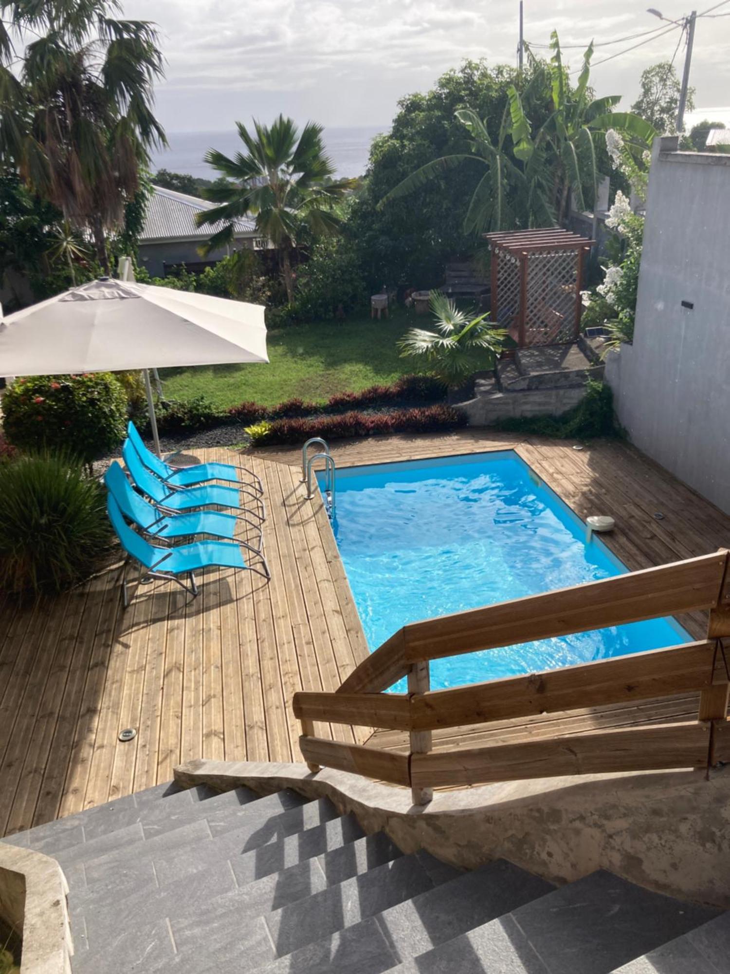 Bas De Villa De 3 Chambres Et Spa Vieux Habitants Bagian luar foto